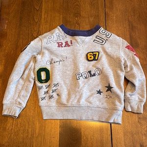 Boys 4/4T Ralph Lauren sweatshirt
